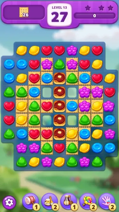 Lollipop: Sweet Taste Match 3 gameplay screenshot from the official store listing